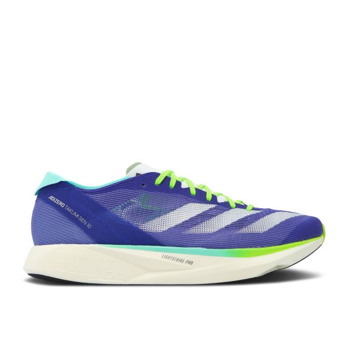 アディダス Adidas 【 Adizero Takumi Sen 10 'Cobalt Blue Lucid Lemon' Men Cobalt Blue/Zero Metallic/Lucid Lemon 】 アディゼロ 青色 ブルー 靴 メンズ靴 その他 メンズ 青色 ブルー ゼロ