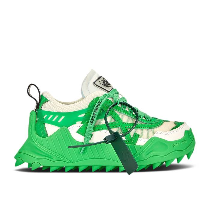 եۥ磻 Off-White  Wmns Odsy-1000 'White Green' Women White/Green   ...