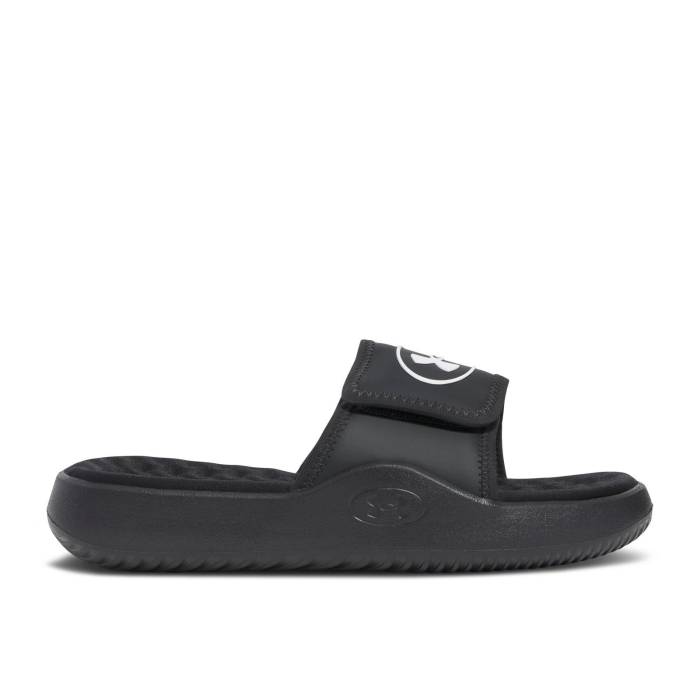 楽天スニケスアンダーアーマー Under Armour 【 Ignite Pro 8 Slide Gs 'Black White' Youth Black/White 】 イグナイト プロ Slide サンダル キッズ ベビー マタニティ キッズファッション 靴 その他 ジュニア キッズ 黒色 ブ