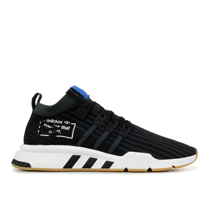 ǥ Adidas  Eqt Support Mid Adv Primeknit 'Alphatype' Men Core Black/Core Bla...