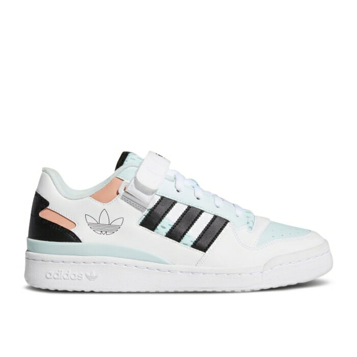 アディダス Adidas 【 Forum Low 'White Halo Mint' Men Cloud White/Halo Mint/Core Black 】 フォーラム 靴 メンズ靴 スニーカー メンズ 白色 ホワイト コア 黒色 ブラック