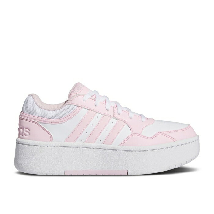 ǥ Adidas  Hoops 3.0 Bold J 'Pink White' Youth Cloud White/Supplie...