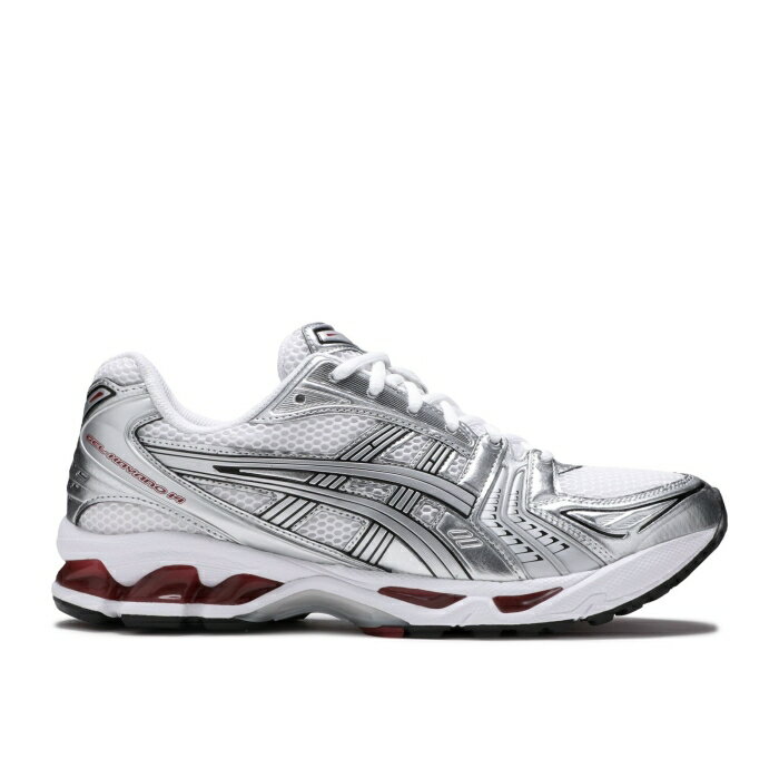 アシックス Asics 【 Gel Kayano 14 'Pure Silver Red' Men White/Pure Silver 】 Silver 銀色・シルバー 靴 メンズ靴 スニーカー メンズ 白色 ホワイト ピュア Silver 銀色・シルバー