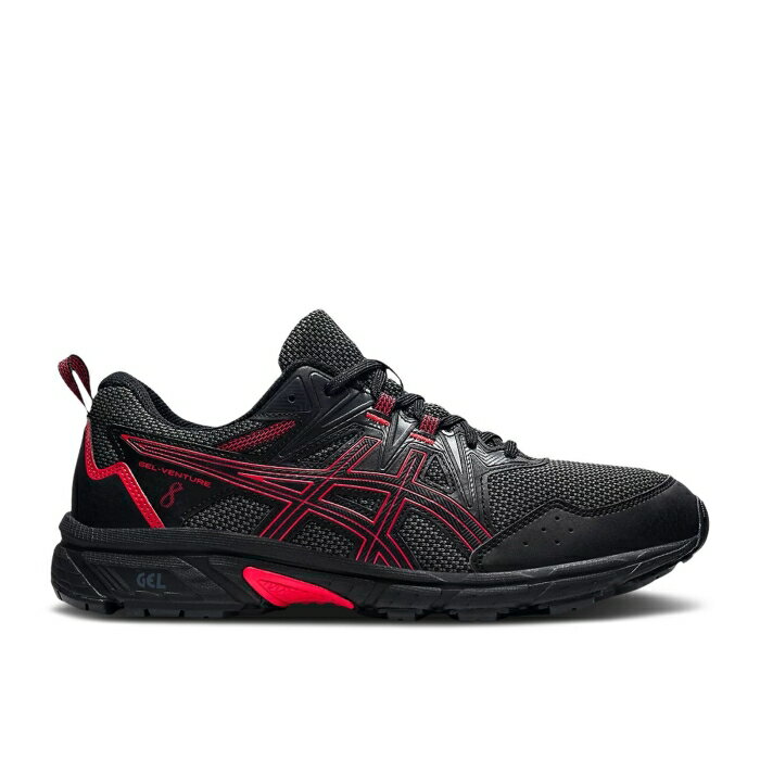 アシックス Asics 【 Gel Venture 8 'Black Electric Red' Men Black/Electric Red 】 靴 メンズ靴 スニーカー メンズ 黒色 ブラック Red 赤・レッド
