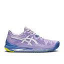 アシックス Asics 【 Wmns Gel Resolution 8 'Murasaki' Women Murasaki/White 】 靴 レディース靴 スニーカー レディース 白色 ホワイト