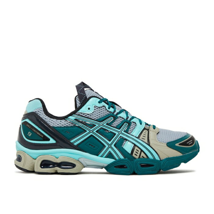 å Asics  Kiko Kostadinov X Ub3-S Gel Nimbus 9 'Piedmont Grey Aruba Blue' Men Piedmont Grey/Aruba Blue   졼  󥺷 ˡ   졼 Ŀ ֥롼