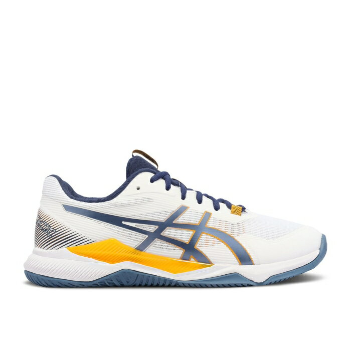 アシックス Asics 【 Gel Tactic 'White Deep Ocean' Men White/Deep Ocean 】 タクティック ディープ 靴 メンズ靴 スニーカー メンズ 白色 ホワイト ディープ