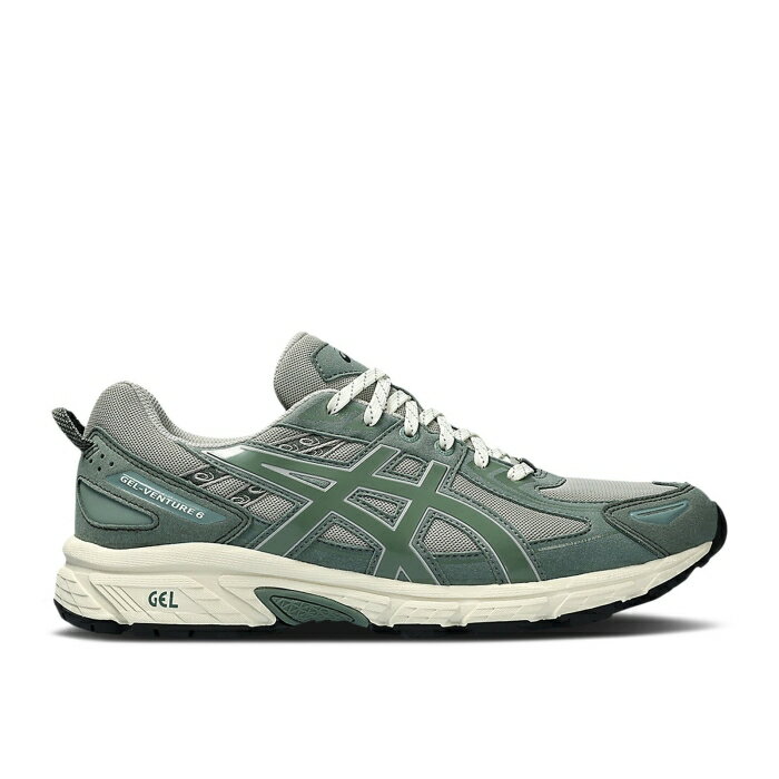 アシックス Asics 【 Gel Venture 6 'Seal Grey Ivy' Men Seal Grey/Ivy 】 灰色 グレー 靴 メンズ靴 スニーカー メンズ 灰色 グレー