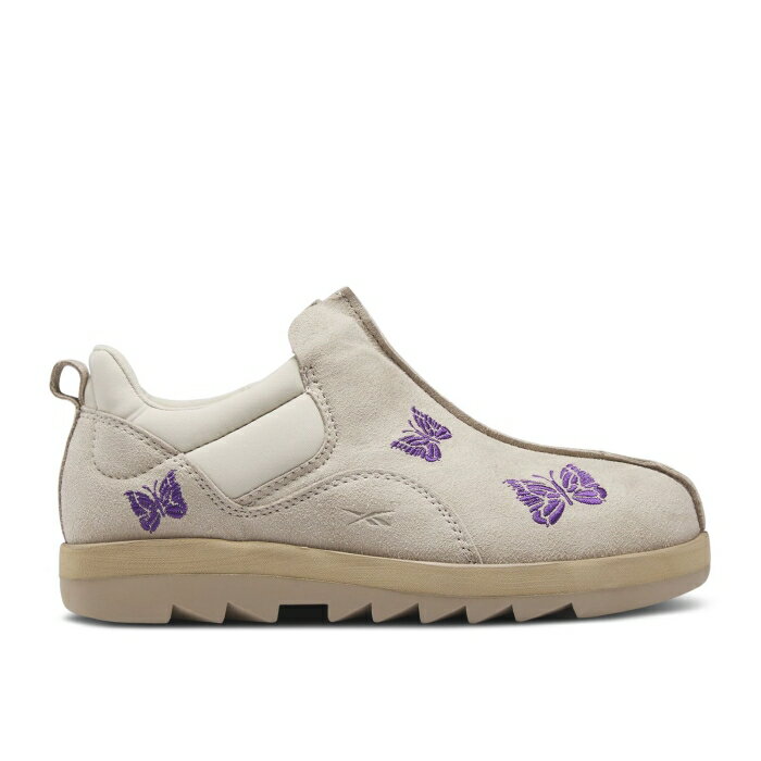 リーボック Reebok 【 Needles X Beatnik 'Beige Purple' Men Modern Beige/Sand Beige/Extreme Purple 】 靴 メンズ靴 スニーカー メンズ モダン ベージュ 砂色・サンド Purple 紫・パープル