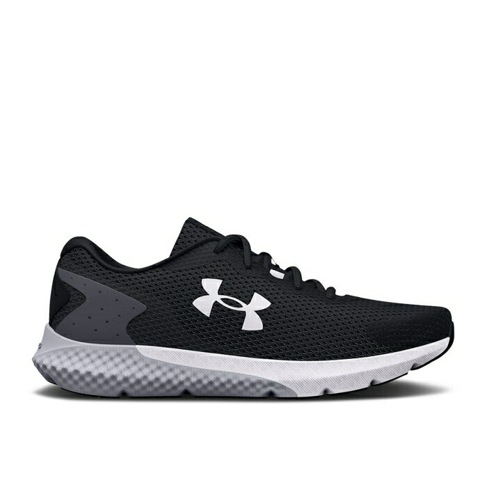 アンダーアーマー Under Armour 【 Charged Rogue 3 4E Wide 'Black Mod Grey' Men Black/Mod Grey 】 靴 メンズ靴 スニーカー メンズ 黒色 ブラック 灰色 グレー