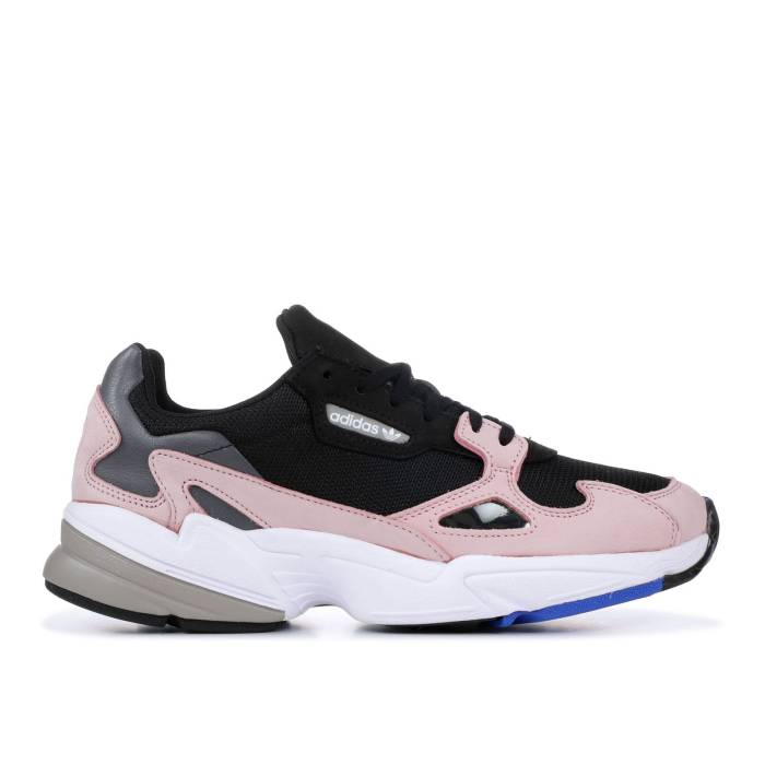 ǥ Adidas  Wmns Falcon 'Black Pink' Women Core Black/Light Granite...