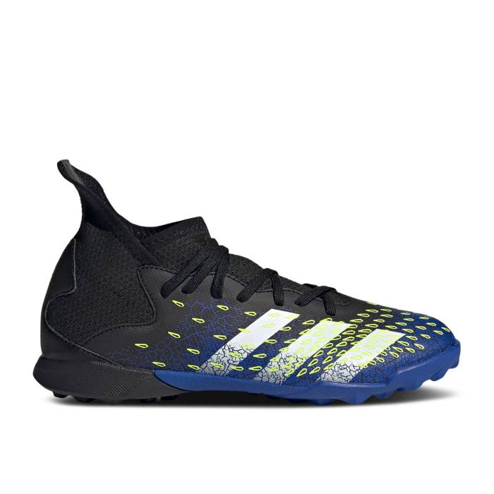 アディダス Adidas 【 Predator Freak.3 Tf J 'Demonscale - Royal Blue Yellow' Youth Core Black/Cloud White/Solar Yellow 】 プレデター 青色 ブルー キッズ ベビー マタニティ キッズファッション 靴 スニーカー ジュニ