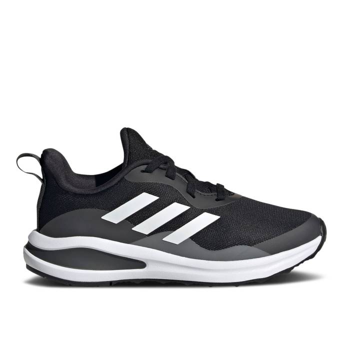 ǥ Adidas  Fortarun J 'Black White' Youth Core Black/Cloud White/G...