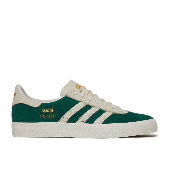 アディダス Adidas 【 Mark Suciu X Gazelle Adv 'Collegiate Green' Men Collegiate Green/Chalk White/Chalk White 】 ガゼル 靴 メンズ靴 スニーカー メンズ green 緑・グリーン 白色 ホワイト