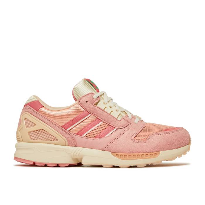 アディダス Adidas 【 Zx 8000 'Strawberry Latte' Men Wonder Mauve/Halo Ivory/Ambient Blush 】 靴 メンズ靴 スニーカー メンズ アイボリー