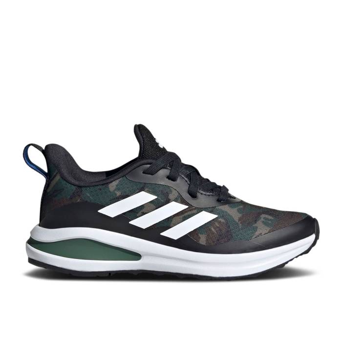 ǥ Adidas  Fortarun J 'Black Camo' Youth Core Black/Cloud White/Gr...