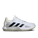 アディダス Adidas 【 Solematch Control 'White Black Lucid Blue' Men Cloud White/Core Black/Lucid Blue 】 黒色 ブラック 靴 メンズ靴 スニーカー メンズ 白色 ホワイト コア 黒色 ブラック 青色 ブルー