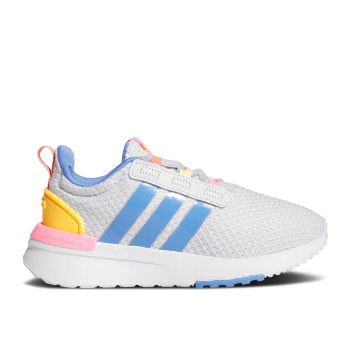 ǥ Adidas  Racer Tr21 J 'Grey Blue Pink' Youth Dash Grey/Cloud Whi...