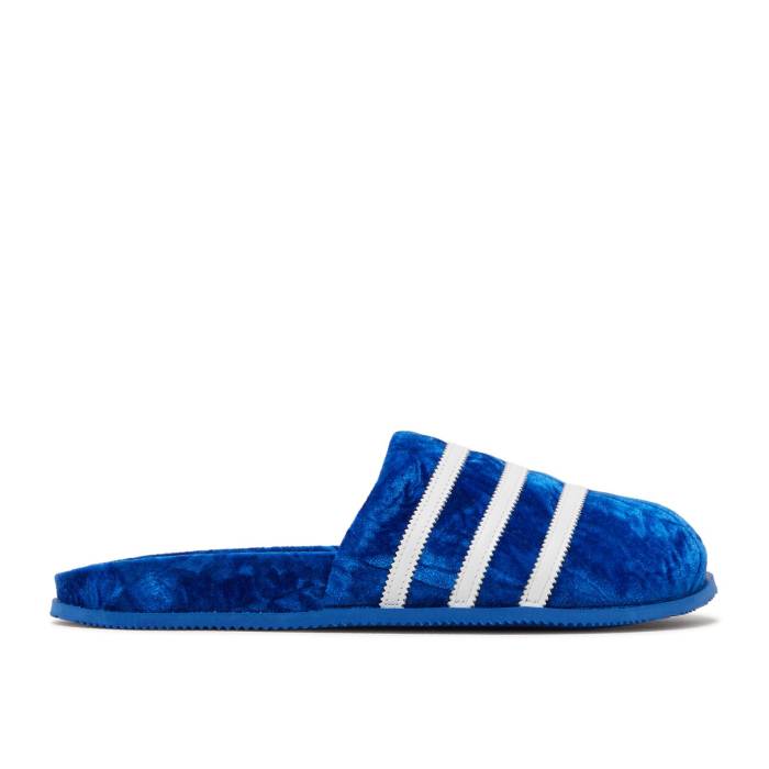 アディダス Adidas 【 Adimule Slide 'Blue Velvet' Men Blue/Cloud White/Blue 】 Slide サンダル 靴 メンズ靴 サンダル その他 メンズ 青色 ブルー 白色 ホワイト