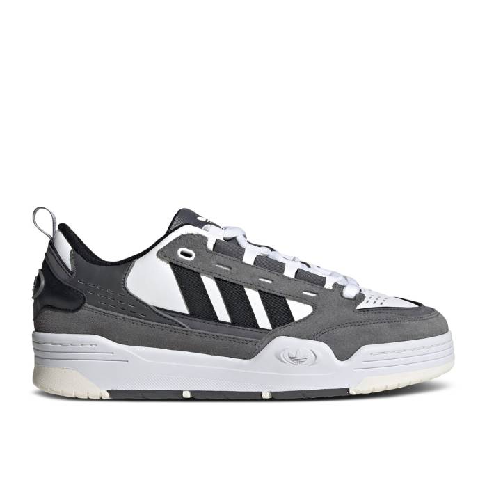 アディダス Adidas 【 Adi2000 'Grey Black White' Men Grey Five/Core Black/Cloud White 】 黒色 ブラック 靴 メンズ靴 スニーカー メンズ 灰色 グレー コア 黒色 ブラック 白色 ホワイト