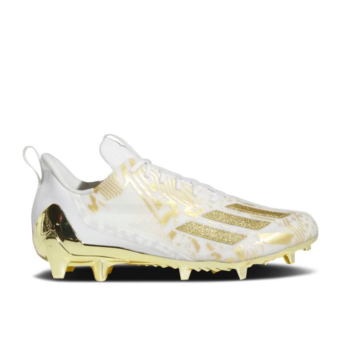 アディダス Adidas 【 Adizero 12.0 'Mismatch - Gold Metallic' Men Cloud White/Gold Metallic/Cloud White 】 アディゼロ ゴールド 靴 メンズ靴 スニーカー メンズ 白色 ホワイト ゴールド