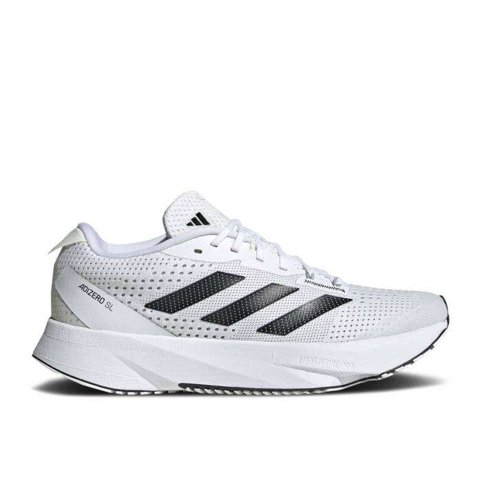 アディダス Adidas 【 Wmns Adizero Sl 'White Black' Women Cloud White/Core Black/Grey Two 】 アディゼロ 靴 レディース靴 スニーカー レディース 白色 ホワイト コア 黒色 ブラック 灰色 グレー