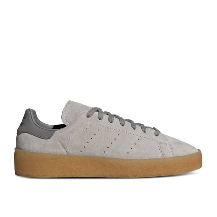 アディダス Adidas 【 Stan Smith Crepe 'Grey' Men Grey Two/Grey Three/Crepe Color 】 クレープ 靴 メンズ靴 スニーカー メンズ 灰色 グレー クレープ