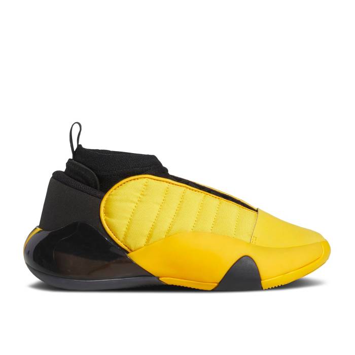 アディダス Adidas 【 Harden Vol. 7 J 'Crew Yellow' Youth Crew Yellow/Core Black/Crew Yellow 】 ..