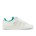 アディダス Adidas 【 Campus 00S 'White Semi Court Green' Men Footwear White/Crystal Wh...
