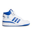 アディダス Adidas 【 Forum Mid J 'White Royal Blue' Youth 】 フォーラム ミッド キッズ ベビー マタニティ キッズファッション 靴 スニーカー ジュニア キッズ(4)