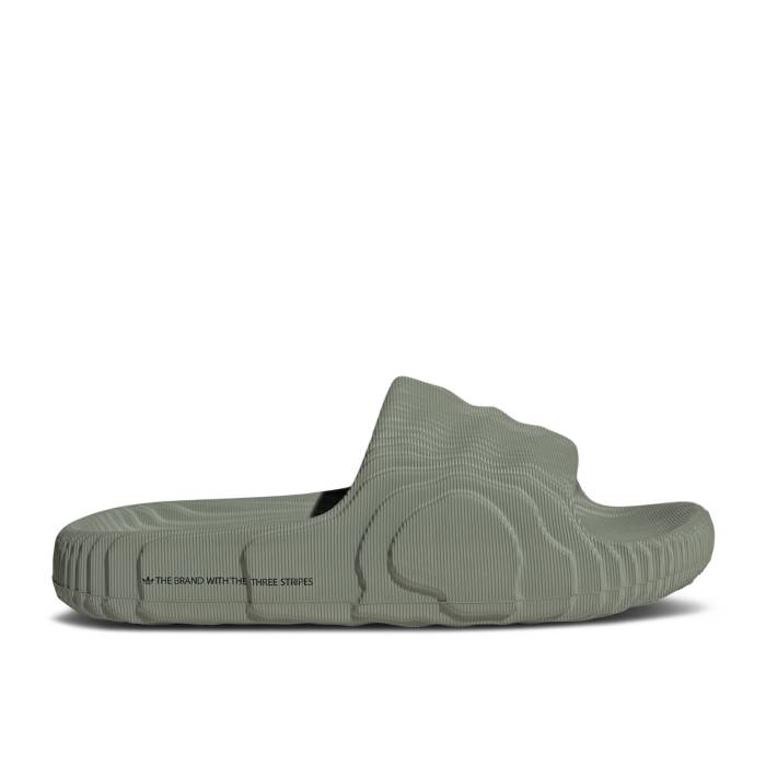 ǥ Adidas  Wmns Adilette 22 Slides 'Silver Green' Women Silver Gre...