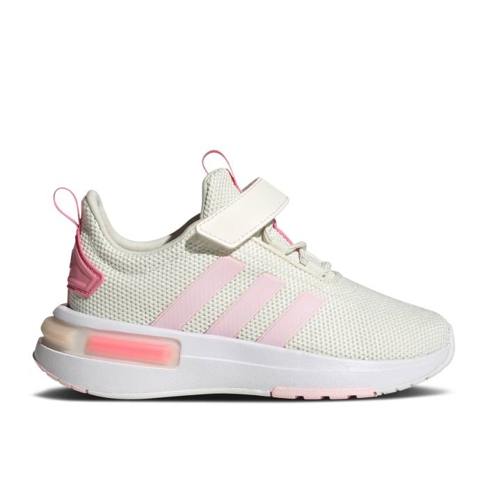 楽天スニケスアディダス Adidas 【 Racer Tr23 J 'Off White Bliss Pink' Youth Off White/Clear Pink/Bliss Pink 】 白色 ホワイト キッズ ベビー マタニティ キッズファッション 靴 スニーカー ジュニア キッズ 白色 ホワイト pin