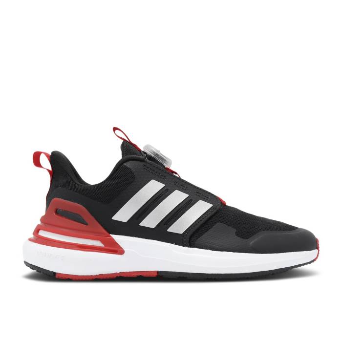 ǥ Adidas  Rapidasport Bounce Boa K 'Black Scarlet' Youth Core Bla...