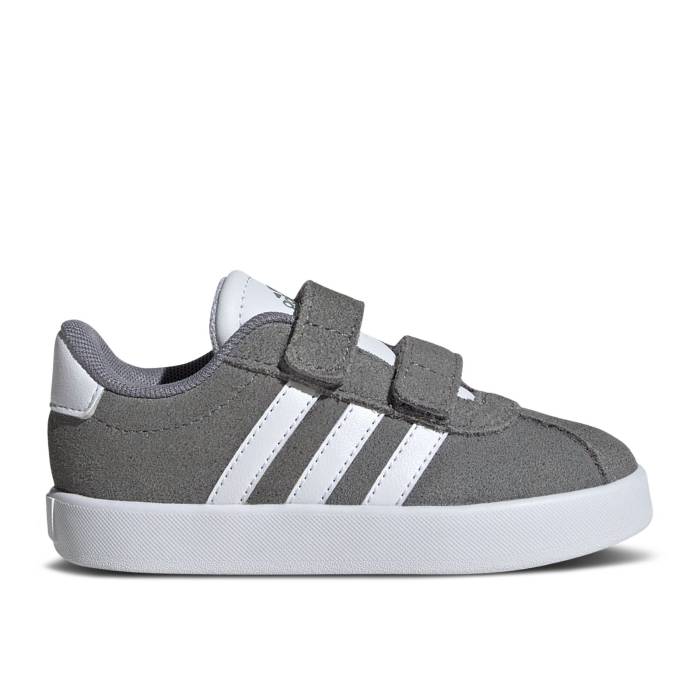 ǥ Adidas  Vl Court 3.0 I 'Grey White' Infant Grey Three/Cloud Whi...