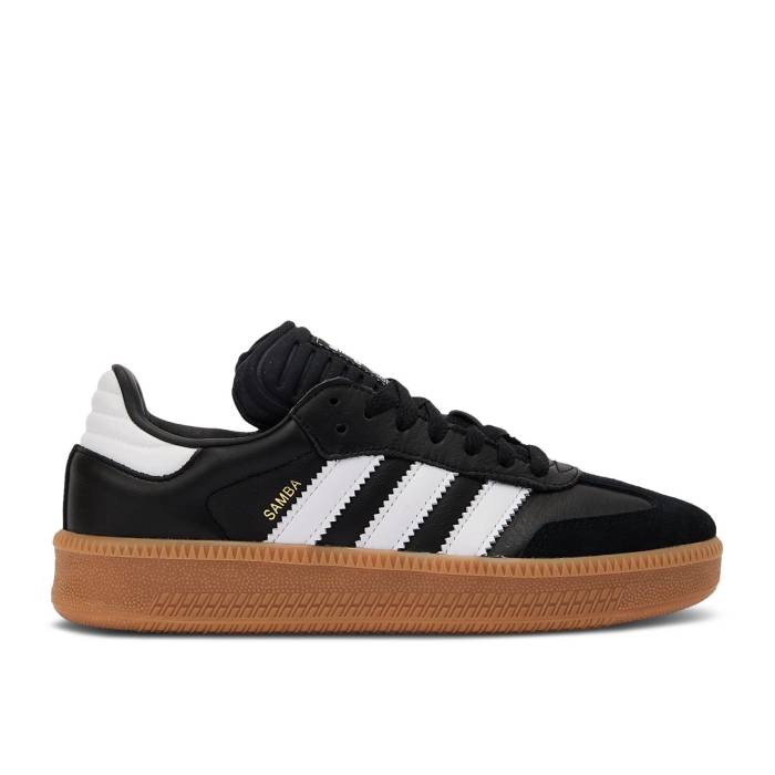 アディダス Adidas 【 Samba Xlg J 'Black White Gum' Youth Core Black/Footwear White/Gum 3 】 サン..