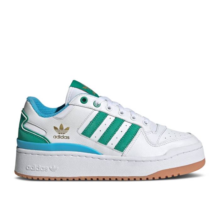 楽天スニケスアディダス Adidas 【 Wmns Forum Bold 'White Green Sky Rush Gum' Women Cloud White/Court Green/Sky Rush 】 フォーラム green 緑・グリーン スカイ rush ラッシュ 靴 レディース靴 スニーカー レディース 白色 ホワイ