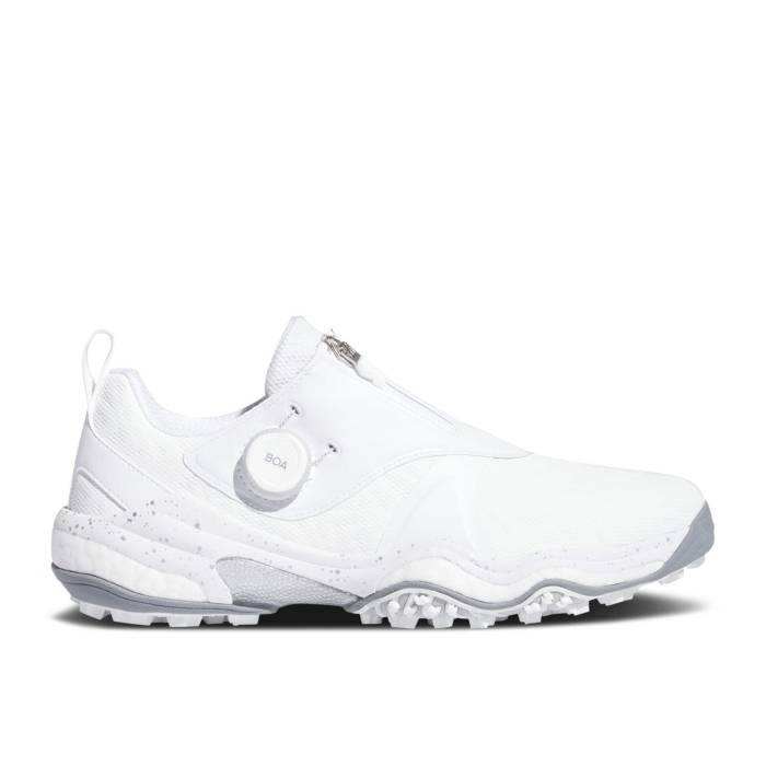 樂天商城 - アディダス Adidas 【 Codechaos 25 Boa 'White Silver Metallic' Men Cloud White/Silver Metallic/Grey Two 】 Silver 銀色・シルバー メンズ 白色 ホワイト Silver 銀色・シルバー 灰色 グレー