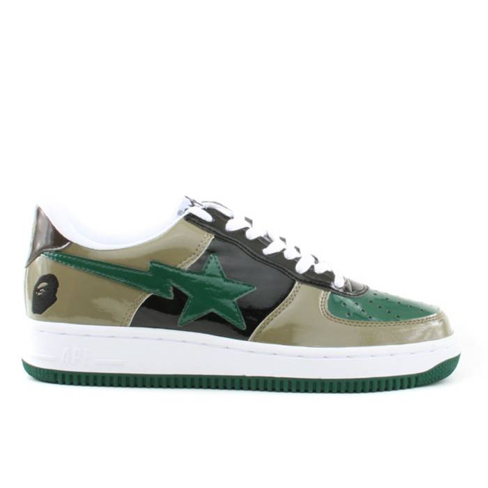 ベイプ Bape 【 Sta Fs-001 Low 'Olive Green' Men Green 】 靴 メンズ靴 スニーカー メンズ green 緑・グリー...