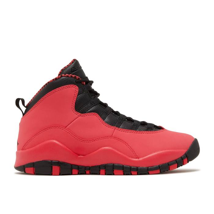 楽天スニケスナイキ　エアジョーダン Air Jordan 【 Jordan 10 Retro Gg 'Fusion Red' Youth Fusion Red/Black-Laser Orange 】 レトロ キッズ ベビー マタニティ キッズファッション 靴 スニーカー ジュニア キッズ Fusion フュー