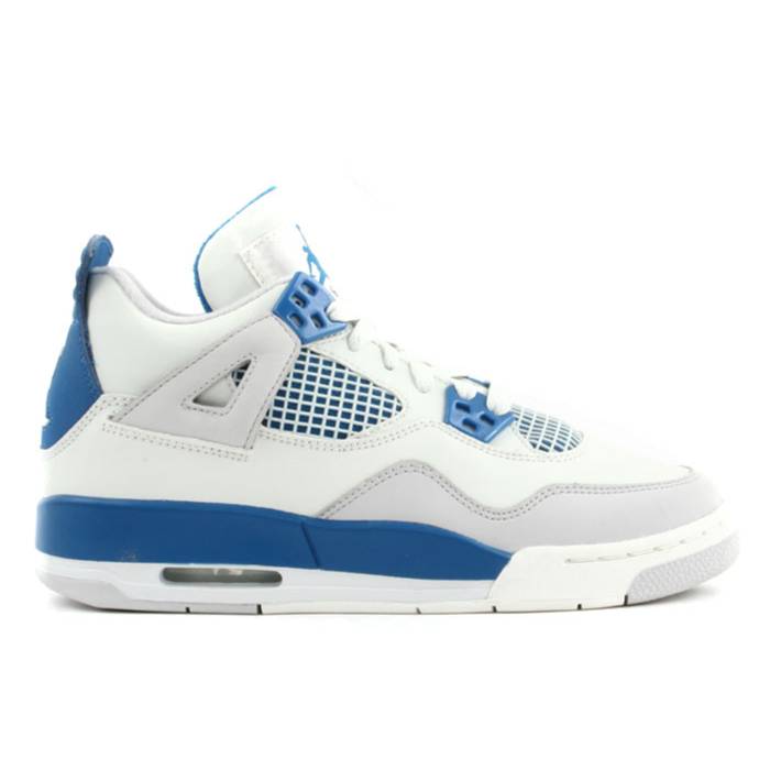 ʥ硼 Air Jordan  Jordan 4 Retro Gs 'Military Blue' 2006 Youth ...