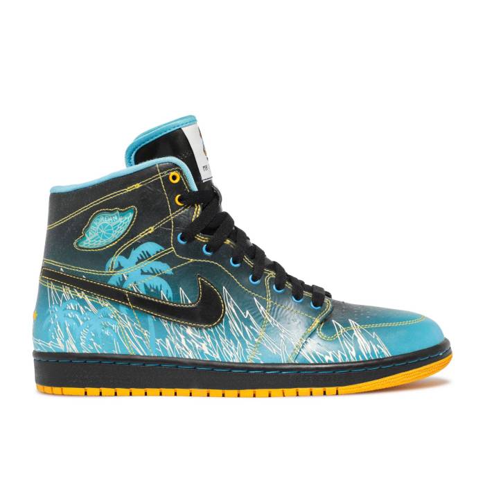 ʥ硼 Air Jordan  Jordan 1 Retro High 'Doernbecher' 2008 Men Black/Vivid ...