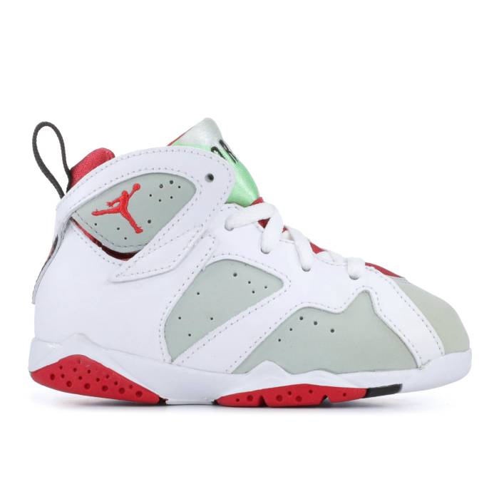 楽天スニケスナイキ　エアジョーダン Air Jordan 【 Jordan 7 Retro Tb 'Hare' Youth White/True Red-Light Silver-Trmln 】 レトロ キッズ ベビー マタニティ キッズファッション 靴 スニーカー ジュニア キッズ 白色 ホワイト