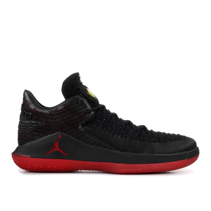 ナイキ　エアジョーダン Air Jordan 【 Jordan 32 Low 'Last Shot' Men Black/Gym Red-Tour Yellow 】 靴 メンズ靴 スニーカー メンズ 黒色 ブラック yellow 黄色・イエロー
