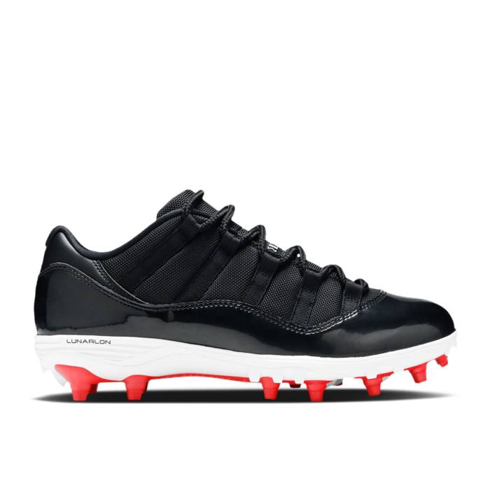 ナイキ　エアジョーダン Air Jordan 【 Jordan 11 Retro Low Cleat 'Bred' Men Black/University Red/White 】 レトロ 靴 メンズ靴 スニーカー メンズ 黒色 ブラック Red 赤・レッド 白色 ホワイト