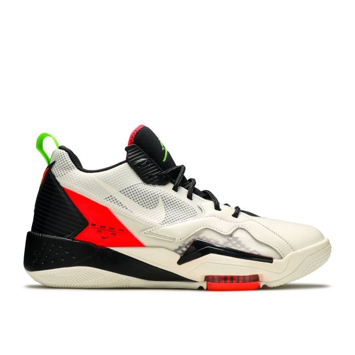ナイキ　エアジョーダン Air Jordan 【 Jordan Zoom '92 'Sail' Men Sail/Black/Flash Crimson/Electric Green 】 ズーム 靴 メンズ靴 スニーカー メンズ 黒色 ブラック クリムゾン green 緑・グリーン