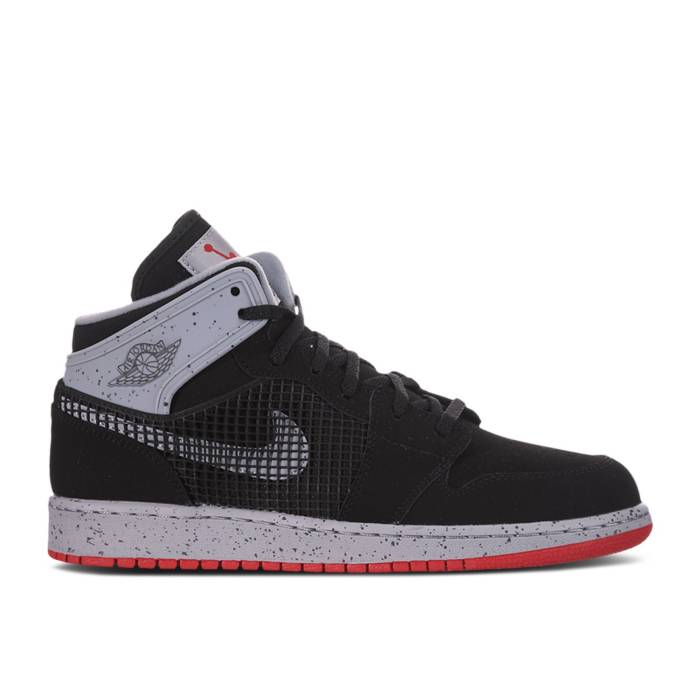 ʥ硼 Air Jordan  Jordan 1 Retro '89 Gs 'Black Fire Red Cement'...