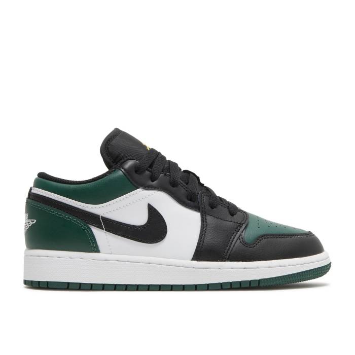 ʥ硼 Air Jordan  Jordan 1 Low Gs 'Green Toe' Youth Noble Green...