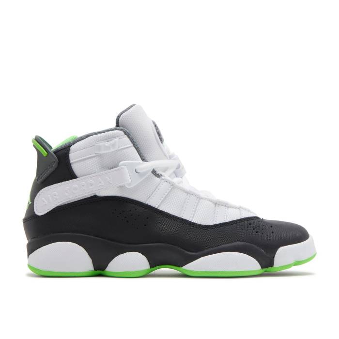 ʥ硼 Air Jordan  Jordan 6 Rings Gs 'Altitude Green' Youth Whit...