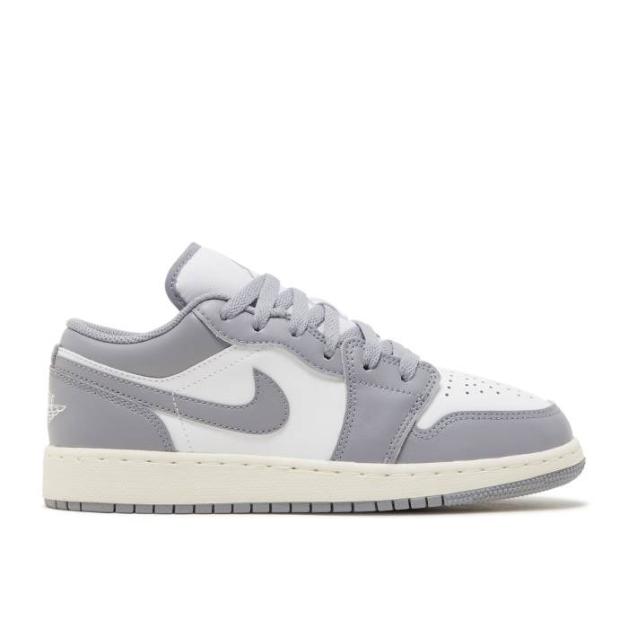 ʥ硼 Air Jordan  Jordan 1 Low Gs 'Vintage Grey' Youth Stealth/...