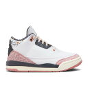 ナイキ エアジョーダン Air Jordan 【 Jordan 3 Retro Ps 'Vintage Floral' Youth White/Anthraci...